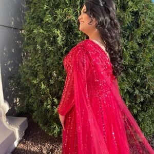 Elegant evening dress